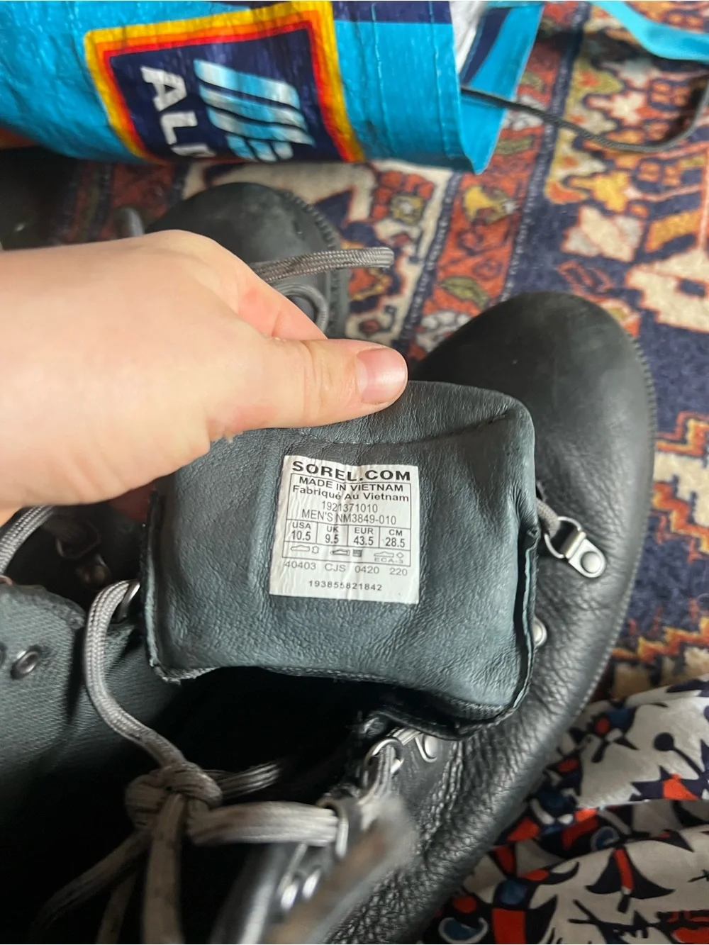 Sorel men black